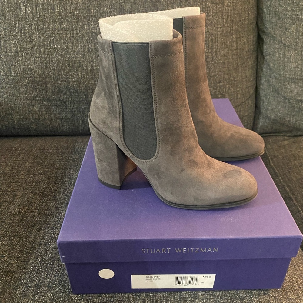 Stuart Weitzman Suede Bootie